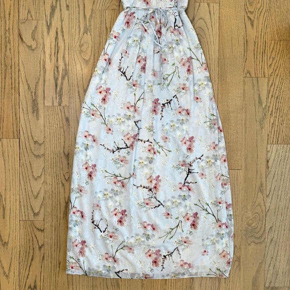 NWT Ted Baker London Women’s Elynor Oriental Blossom Floral Maxi Dress Size 1 - Picture 7 of 16